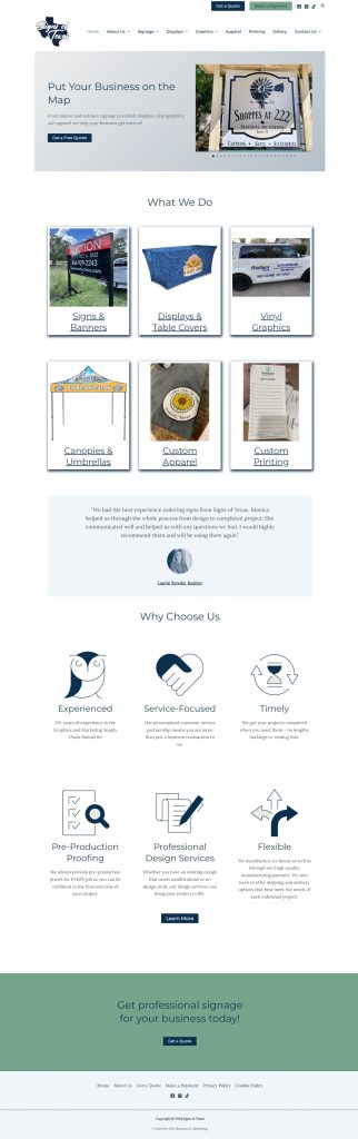 Signs of Texas Home Page